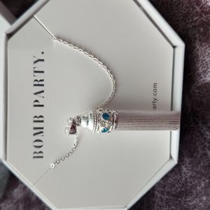 Bomb Party Necklace: Never Give Up